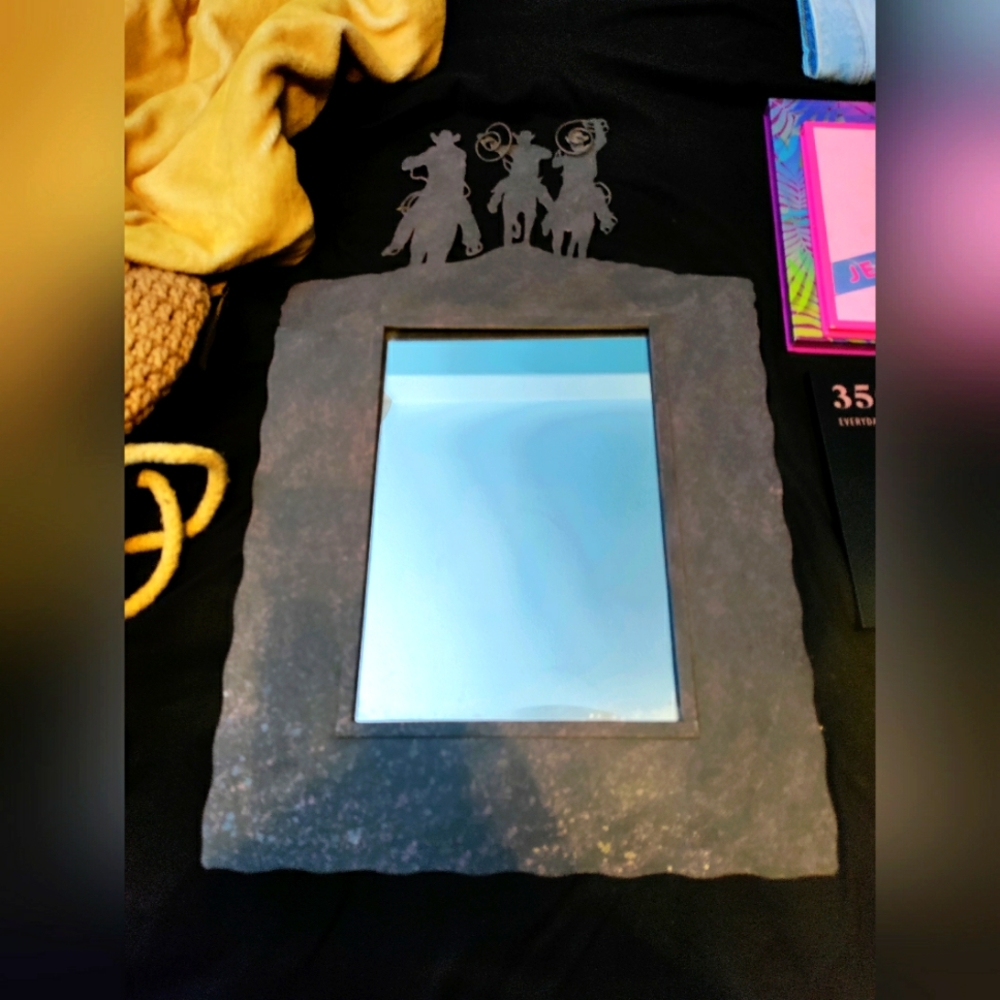 Cowboy mirror